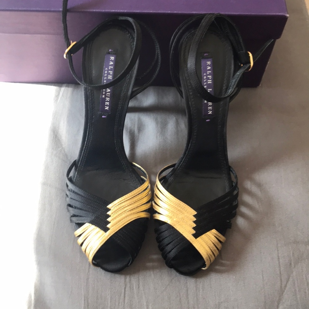 Ralph Lauren Collection Purple Label Sandal Heels